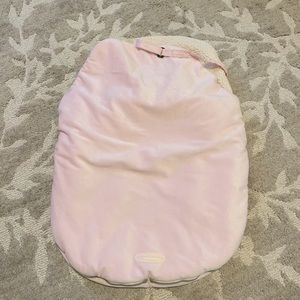 Pink Fleece Car Seat Cover/Insert